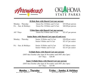 View Golf Course Rates